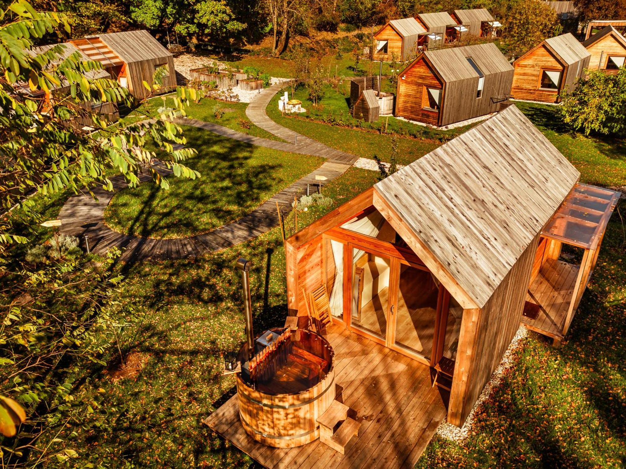 Glamping Mountain Fairy Tale Villa Bistrica pri Trzicu Exterior photo