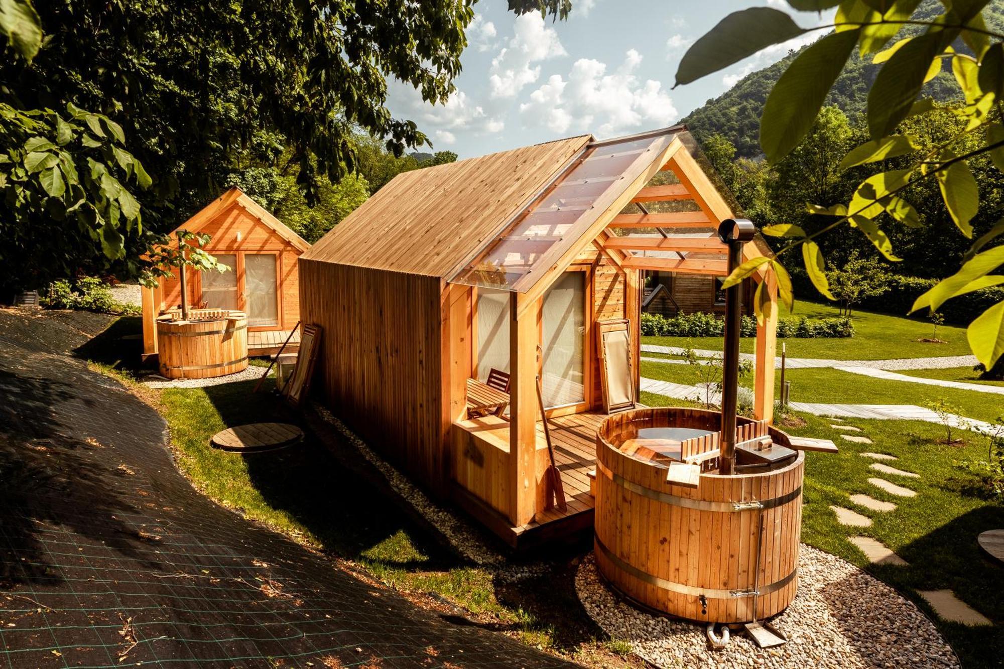 Glamping Mountain Fairy Tale Villa Bistrica pri Trzicu Exterior photo